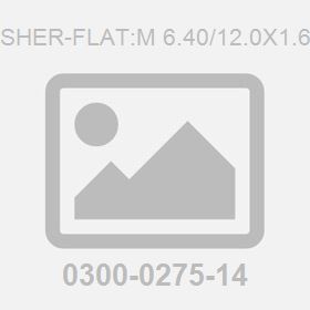 Washer-Flat:M 6.40/12.0X1.6T,P